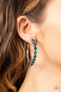 Paparazzi Earring - Photo Finish - Blue