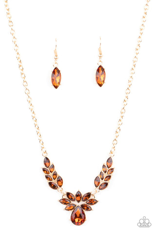 Paparazzi Necklaces - I Need Some HEIR - Brown (Exclusive Cyber Monday 2020)