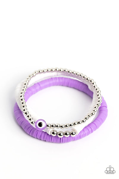 Paparazzi Bracelets- EYE Have A Dream - Purple