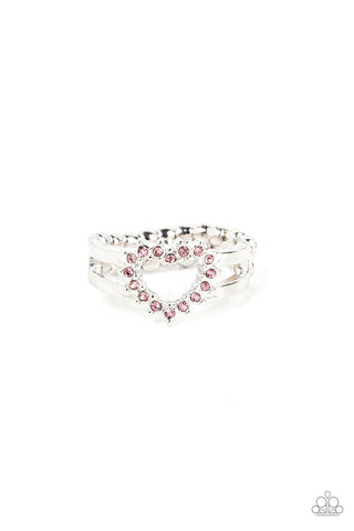 Paparazzi Rings - First Kisses - Pink