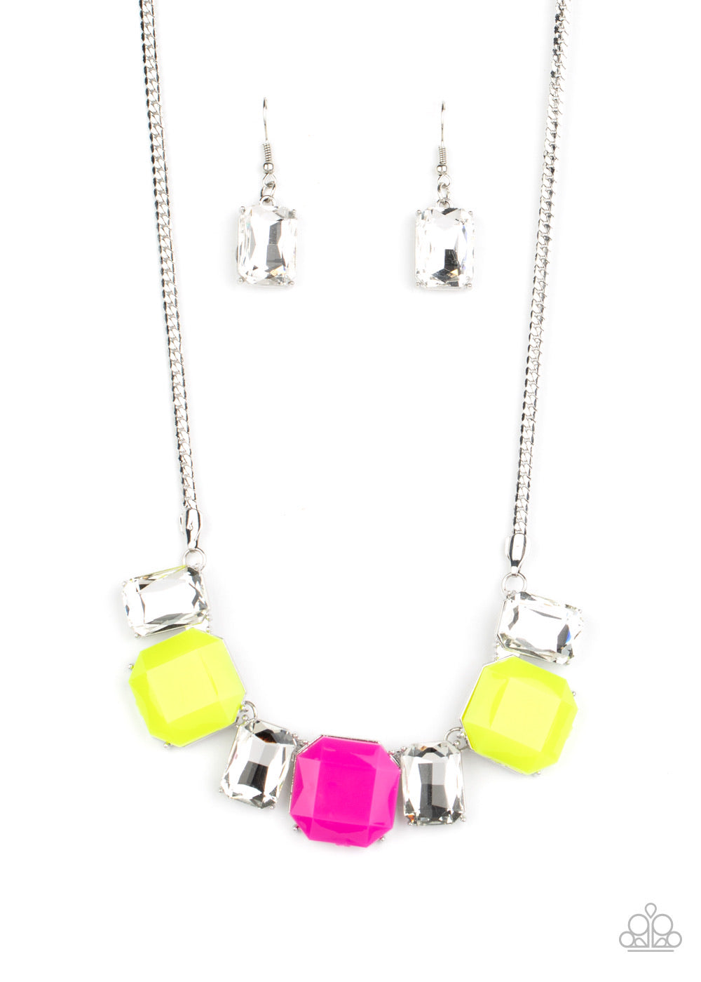 Paparazzi Necklaces - Royal Crest - Yellow