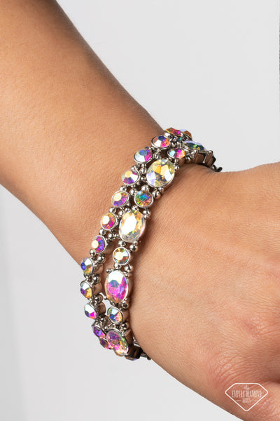 Paparazzi Bracelets - Splendid Stack - Multi (Empire Diamond Piece)