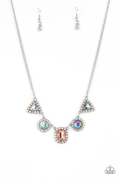 Paparazzi Necklace - Posh Party Avenue - Multi ( January 2022 Life Of The Party)