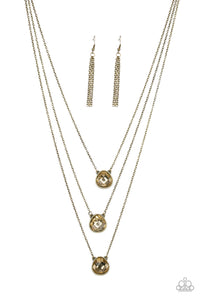 Paparazzi Necklaces -  Once In A MILLIONAIRE - Brass
