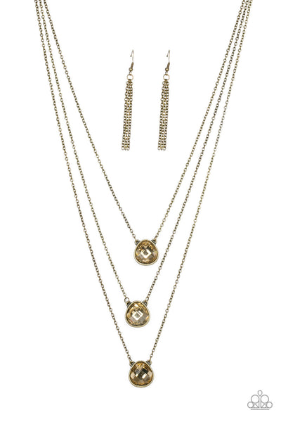 Paparazzi Necklaces -  Once In A MILLIONAIRE - Brass