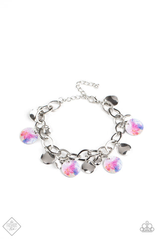 Paparazzi Bracelets -Teasingly Tie Dye - Multi(October 2020 Fashion Fix)