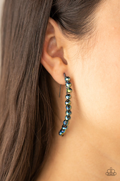 Paparazzi Earrings  - GLOW Hanging Fruit - Multi