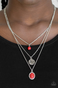 Paparazzi Necklaces- Southern Roots - Red