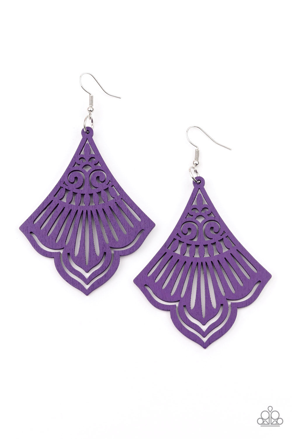 Paparazzi Earrings - Eastern Escape - Purple