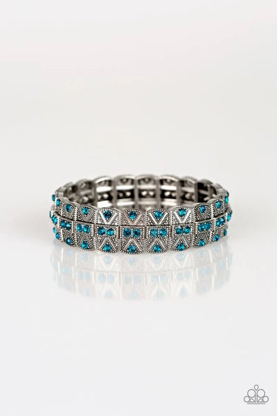 Paparazzi Bracelets - Modern Magnificence - Blue