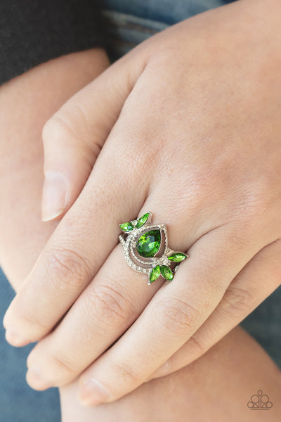 Paparazzi Rings - Eden Elegance- Green