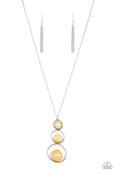 Paparazzi Necklace - Celestial Courtier - Yellow