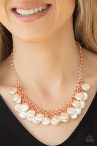 Paparazzi Necklace -  BEACHFRONT and Center - Copper