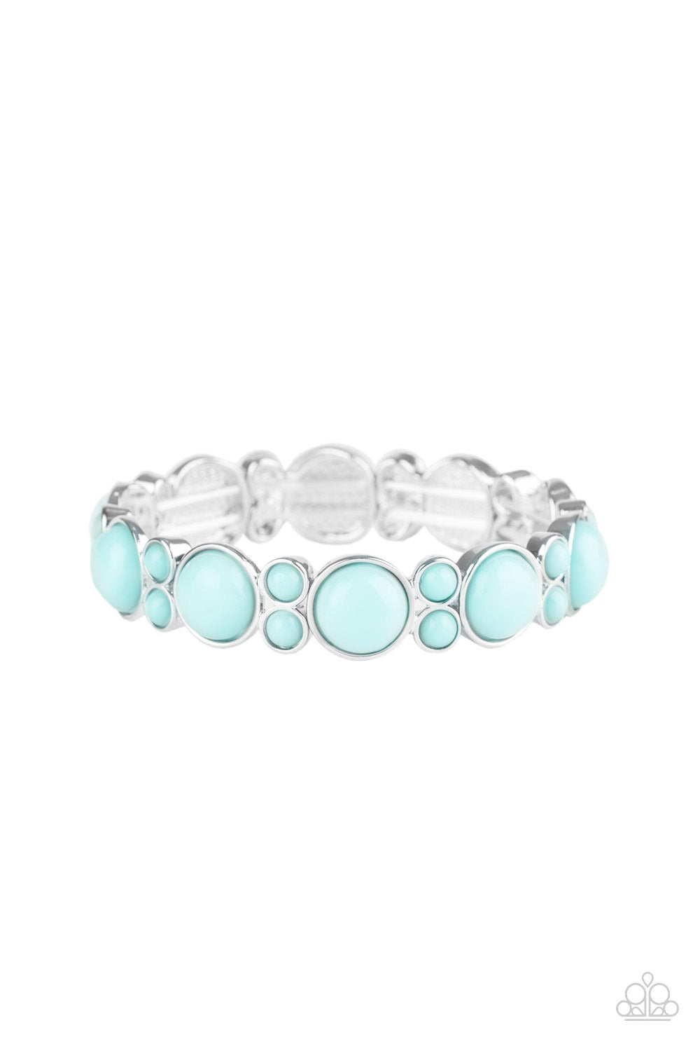 Paparazzi Bracelet - Bubbly Belle - Blue