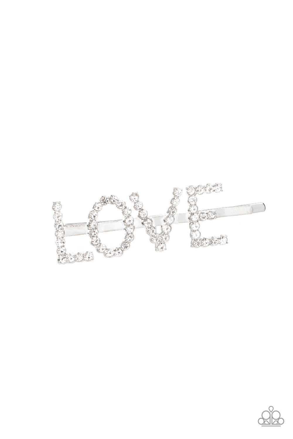 Paparazzi Hair Accessories - All You Need Is Love - White