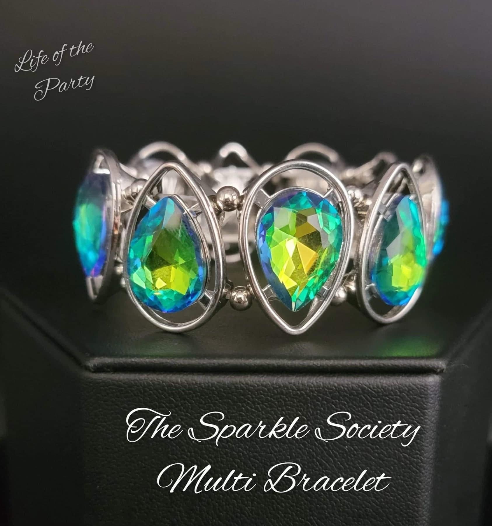 Paparazzi Bracelet - The Sparkle Society - Multi (September 2022 Life Of The Party)