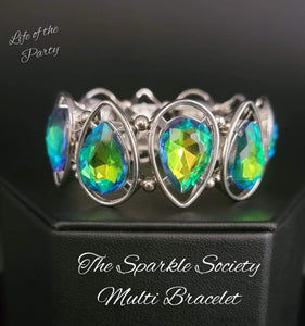 Paparazzi Bracelet - The Sparkle Society - Multi (September 2022 Life Of The Party)